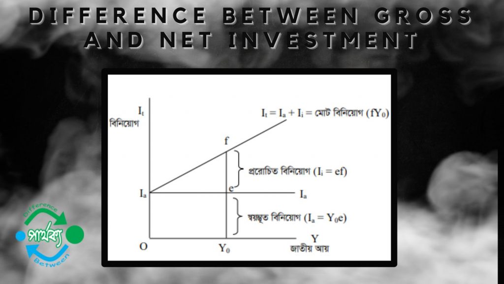 মোট ও নীট বিনিয়োগ